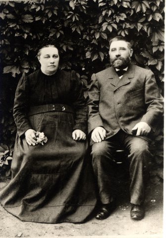 Gerhard Thiessen and his second wife Helena
